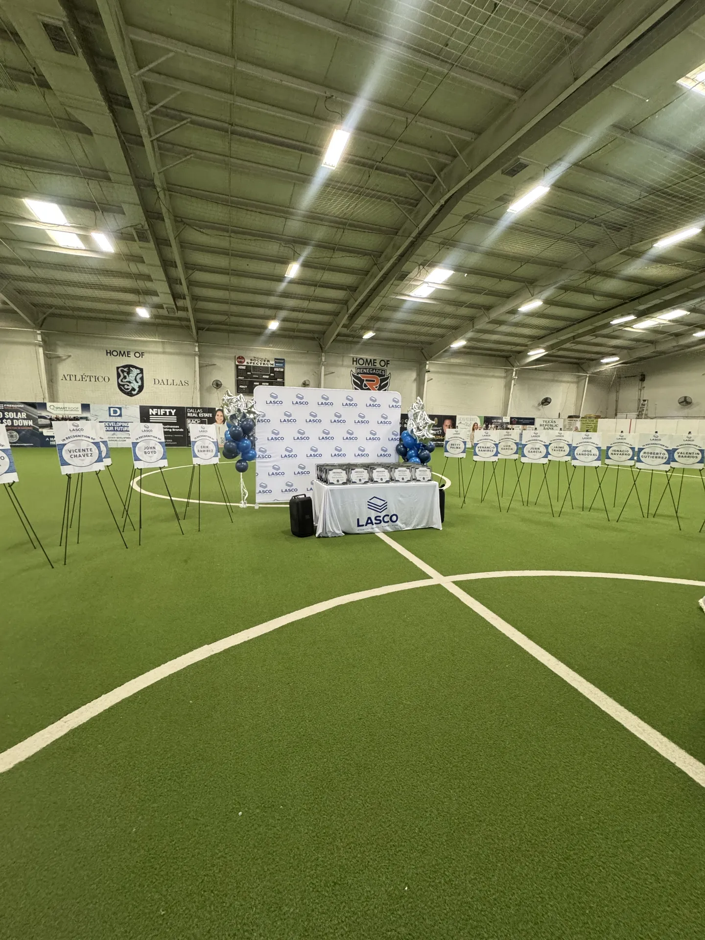 Corporate Awards Display