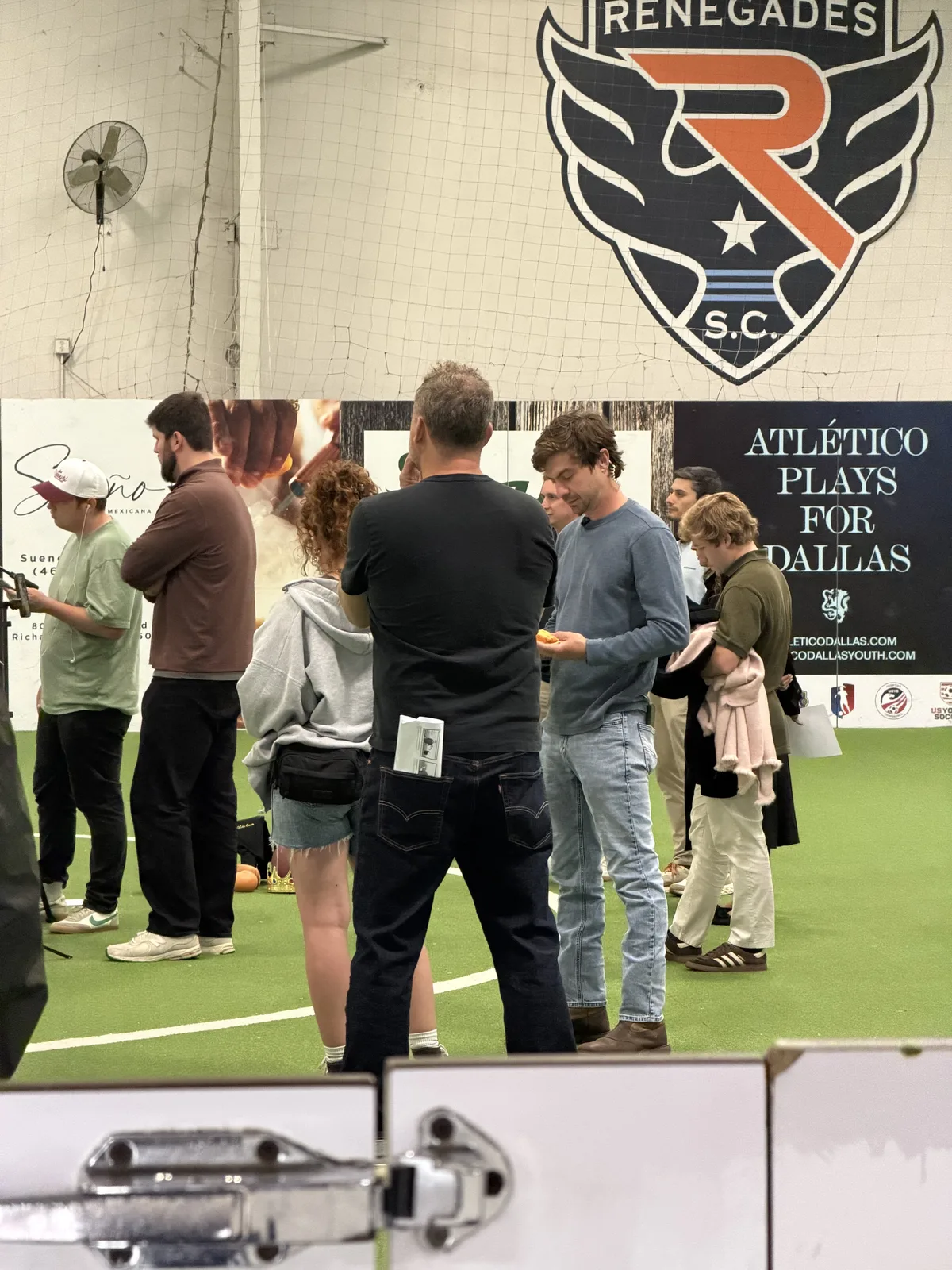Airbnb corporate event at Soccer Spectrum