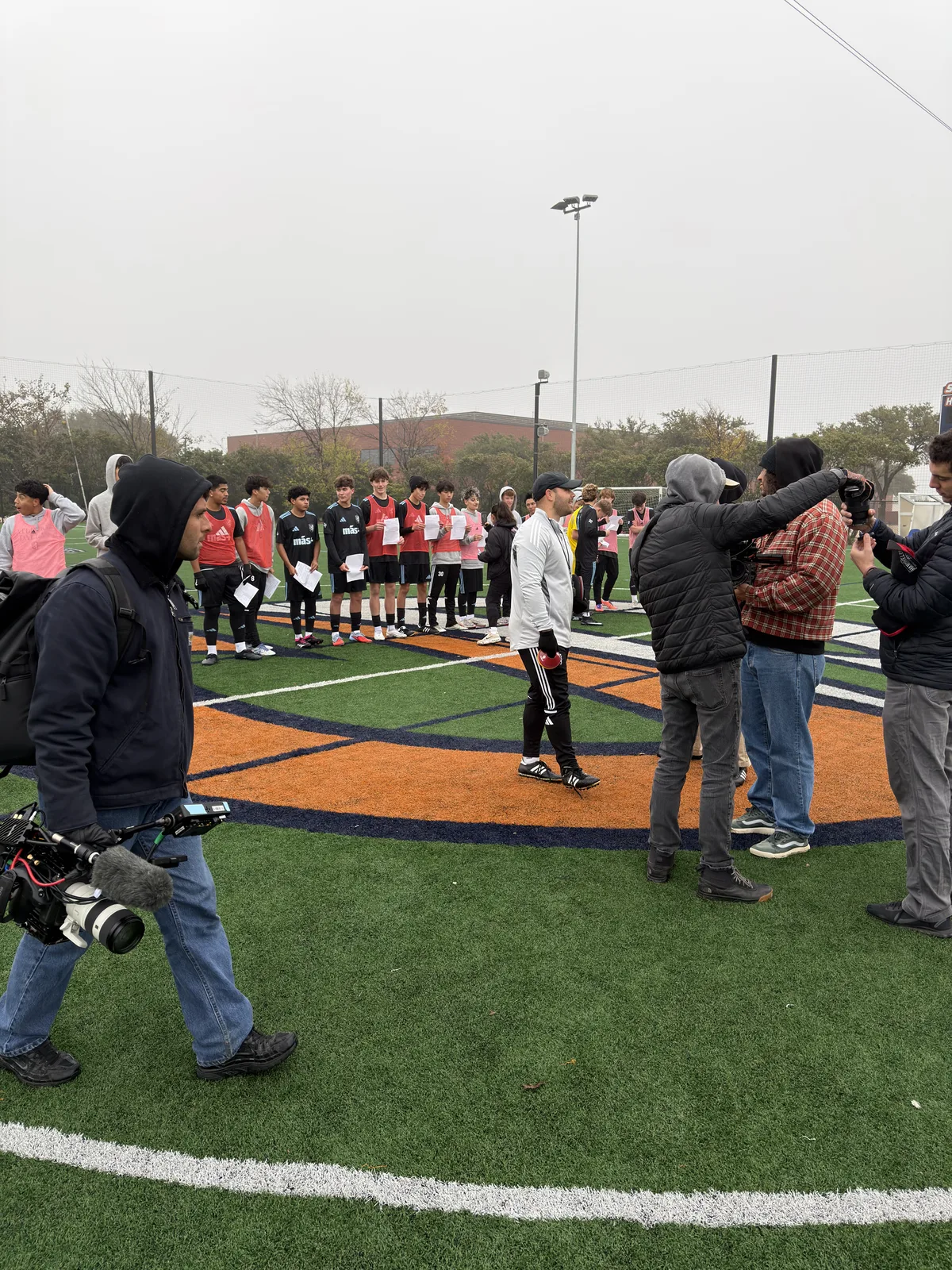 Behind the scenes — Soccer Spectrum