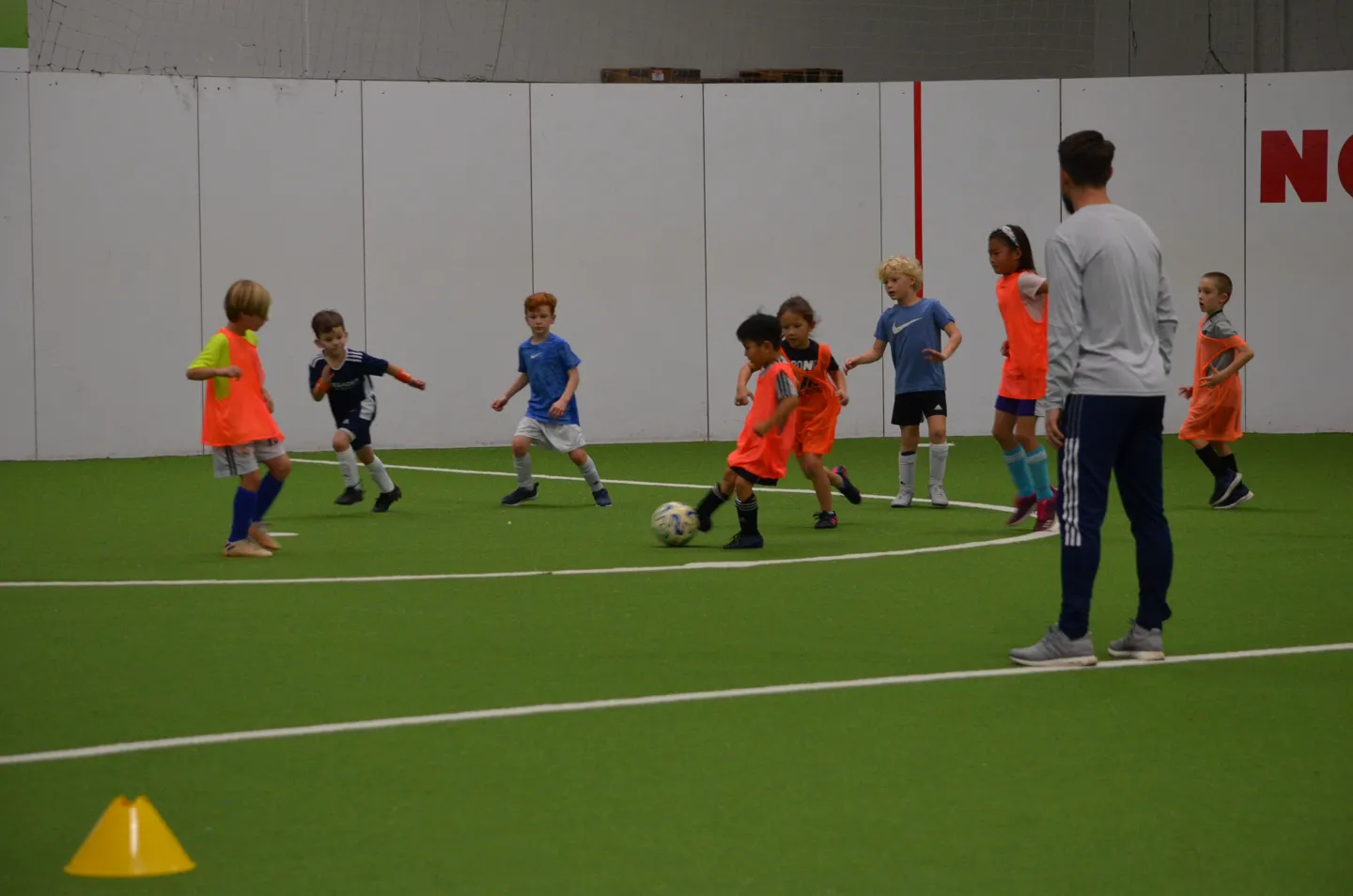 Youth indoor league at Soccer Spectrum